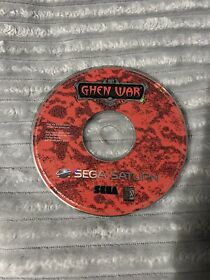 Ghen War Sega Saturn Disc Only