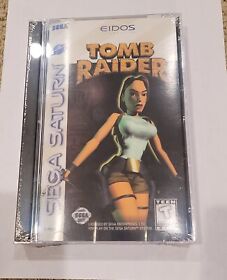 Brand New - Factory Sealed - Tomb Raider (Sega Saturn) - RARE
