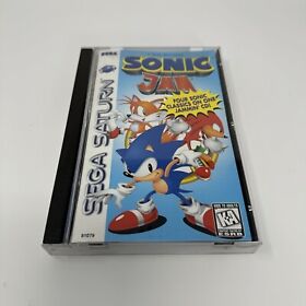 Sonic Jam Sega Saturn CIB w/ Inserts & Card - Vintage Game - Great condition!