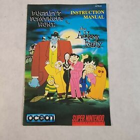 NES / Familia Addams / Caza del carroñero de Pugsley / Solo manual