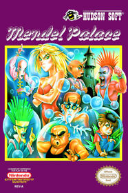 Mendel Palace NES BOX ART Premium POSTER MADE IN USA - NES158