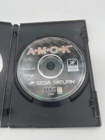 Sega Saturn  A.M.O.K. Amok Video Game DISC ONLY Tested