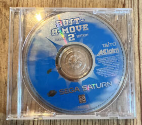 Bust-A-Move 2 : Arcade Edition - ( Sega Saturn ) Disc Only *Good Condition* !