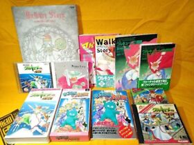 THE LEGEND OF VALKYRIE PC Engine VHS Strategy Video soundtrack story book etc