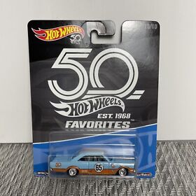 2018 Hot Wheels Premium 50th Anniversary Favorites Gulf '65 Ford Galaxie 10/10