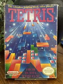 TETRIS NES Game With Box (1989)