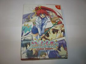 Comic Party Limited Edition Box Sega Dreamcast Japan import US Seller