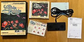 Libble Rabble FM Towns Namco Video Game Rare Vintage Gaming 1994 Rare Controller