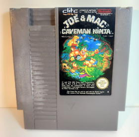 Joe & Mac Caveman Ninja - NES Nintendo Entertainment System