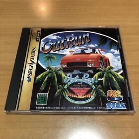 USED Out run (Sega Saturn,1996)  from Japan