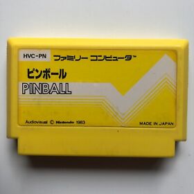 Pinball (Nintendo Famicom 1983) Japan import