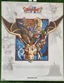Dragon Quest 6 Famicom Akira Toriyama Poster - DRAGON QUEST