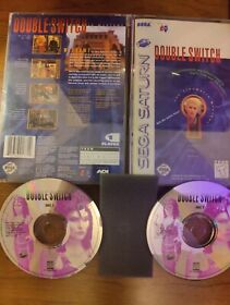 Double Switch for Sega Saturn! Complete! Tested! Corey Haim R, Lee Ermey