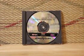 The King of Fighters 97 no manual edition Sega Saturn SS Japan VG!