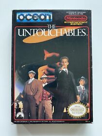 The Untouchables Nintendo NES Box And Manual 