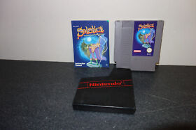 Solstice Quest for The Staff of Demons - Nintendo NES - PAL + Manual, Sleeve