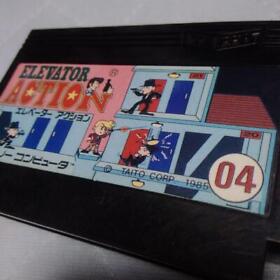 Famicon FC Elevator Action Classic NES Nintendo Game Famicom Cartridge
