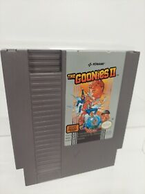 THE GOONIES II NINTENDO NES GAME CARTRIDGE CLEAN TESTED KONAMI