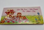 Vintage Mother’s Day Love Coupon Book Card 12 Coupons RUSS Teddy Bear Birds USA