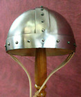 Antique Medieval Kettle Hat Helmet Reenactment infantry Spanish LARP roleplay