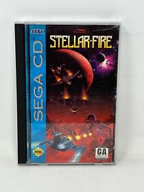 Sega CD - Stellar Fire - CIB Complete w/ Registration Card - Tested