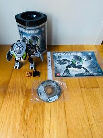 LEGO BIONICLE: Nuhvok-Kal (8573) Complete with New CD-ROM