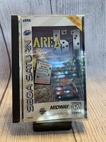 Saturn - Area 51 Sega Saturn Complete In Box / Case