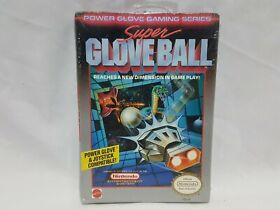 NEW (w/ Wear) Super Gloveball Nintendo NES Game SEALED power glove ball US NTSC