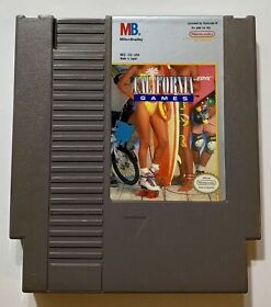 California Games - Nintendo NES - CLEANED - TESTED - AUTHENTIC