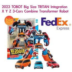 2023 TOBOT Big Size TRITAN Integration X Y Z 3-Cars Combine Transformer Robot