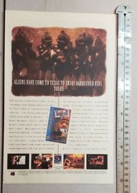 Ground Zero Texas Sega CD RARE Print Advertisement 