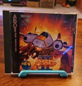 SNK Neo Geo CD ASO II 2 LAST GUARDIAN / Alpha Mission NEOGEO Video Game 