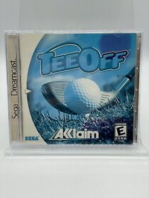 Tee Off Golf SEGA Dreamcast (2000) Complete CIB