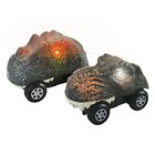 PicassoTiles 2 Dinosaur Cars for Race Track PTE10