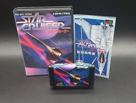Star Cruiser Sega Mega Drive with Manual MD Japan NTSC-J 