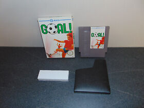 GOAL! (PAL NES NINTENDO ENTERTAINMENT SYSTEM) INCLUDES BOX AND SLEEVE