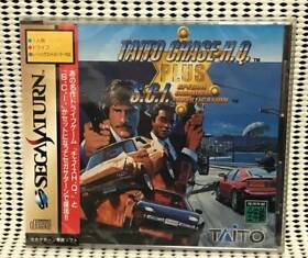 Sega Saturn Soft Taito Chase H.Q. Special Police S.C.I. New SS Japan Import F/S 