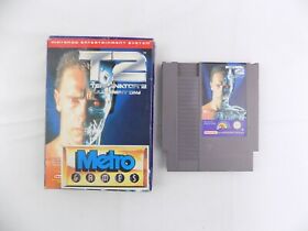 Boxed Nintendo Entertainment System NES T2 Terminator 2 Judgement Day - No Ma...