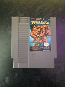 Tecmo World Wrestling (Nintendo NES, 1990) Cart Only 