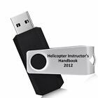 Helicopter Instructor’s Handbook 2012 Manual Pilot Training Book FLASH DRIVE USB
