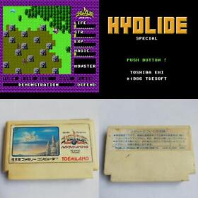 Hydlide Special pre-owned Nintendo Famicom NES Tested