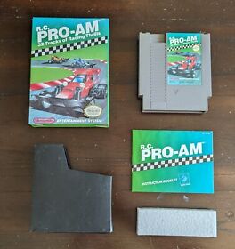 R.C. Pro-Am - NES - Completo, Bueno - Probado/Funcionando