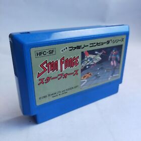 Star Force Hudson pre-owned Nintendo Famicom NES Tested