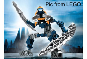 LEGO Bionicle 8615 Vahki Bordakh Set No Disk