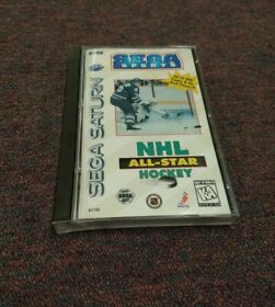 NHL All-Star Hockey (Sega Saturn, 1995)  Saturn (Tested & Works Well!)