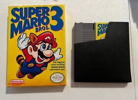 Nintendo NES Super Mario Bros. 3 With Original Box - No Manual - Tested