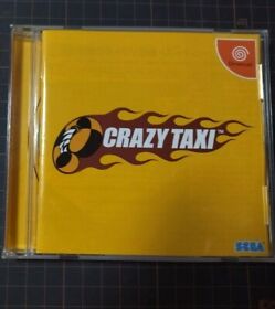 Used SEGA 2000 CRAZY TAXI SEGA Dreamcast Racing / Action Japanese Retro Game 