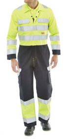 Beeswift Arc Flash Coverall Saturn Yellow / Navy 52