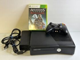 Microsoft Xbox 360 4GB Game Console Black w/ Assassins Creed Revelations Tested