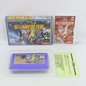 SD GUNDAM GACHAPON SENSHI 5 Battle of Universal MINT Famicom Nintendo 2861 fc